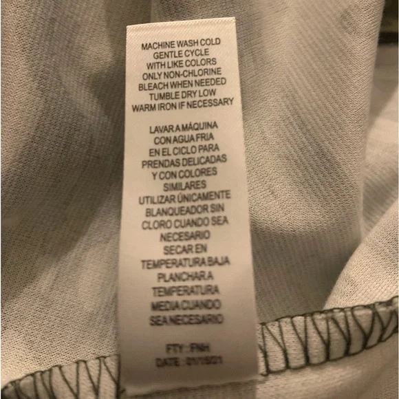 Jolie and Joy by FCT green camouflage overalls dress size medium juniors NWT - Picture 11 of 11